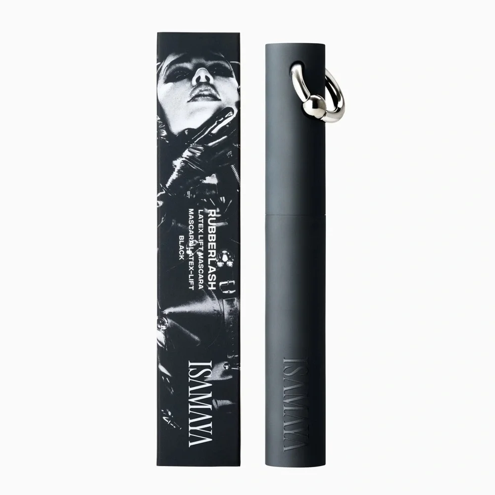 Isamaya Rubberlash Latex Lift Black Mascara Vegan Cruelty Free New in Box 8.3ml